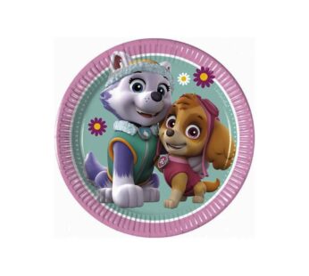 Paw Patrol Gebaksbordjes Roze