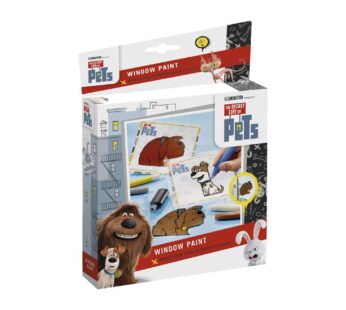 Huisdiergeheimen Raamverf