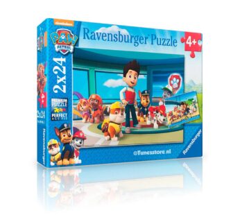 Paw Patrol puzzel 2×24 stukjes
