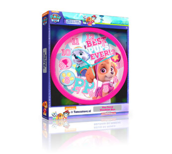Paw Patrol Wandklok Skye en Everest