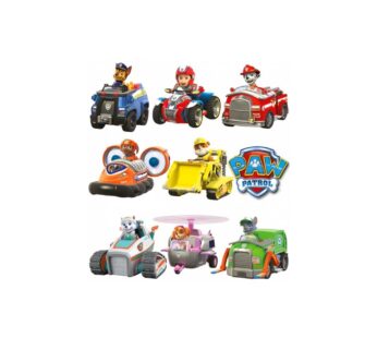 Paw Patrol Muurstickers Voertuigen 2 stickervellen