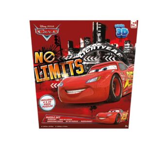 Cars set van 4 Puzzels 3D
