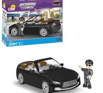 COBI Sportwagen zwart – Sports car convertible