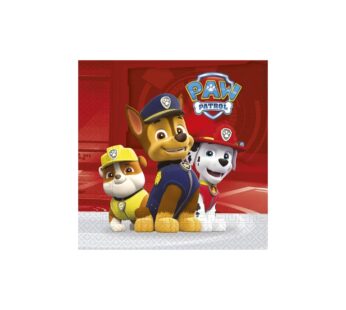 Paw Patrol servetten 20 stuks Ready for action