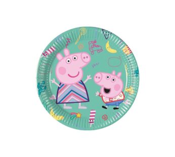 Peppa Pig Gebaksbordjes (8 stuks)