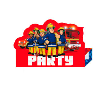 Brandweerman Sam uitnodigingen