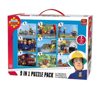 Brandweerman Sam 9-in-1 Puzzelpakket