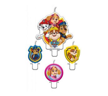 Paw Patrol Verjaardagskaarsen – Taartkaarsjes