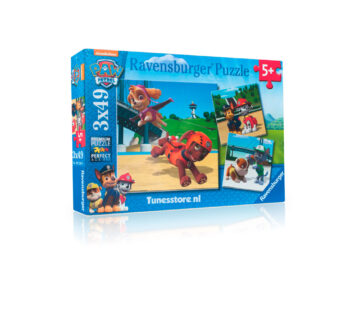 Paw Patrol Puzzel – Team Op 4 Poten 3×49 Stukjes