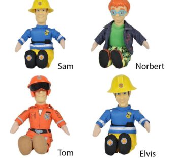 Brandweerman Sam knuffel 25 cm