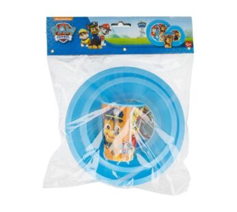 Paw Patrol Eetset Blauw