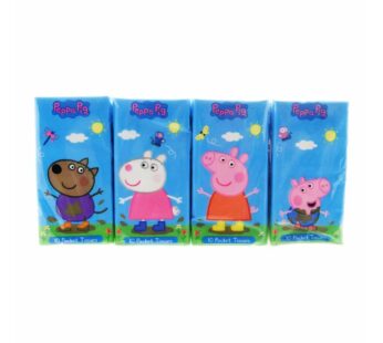 Peppa Pig papieren zakdoekjes 8 pakjes