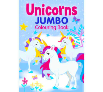 Unicorns Jumbo kleurboek