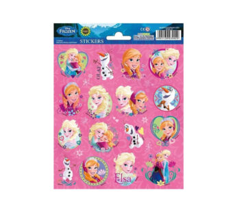 Frozen stickervel met 16 stickers