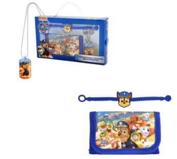 Paw Patrol Geschenkset – Portemonnee, armband, ketting