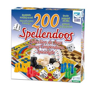 Spellendoos met 200 Spellen