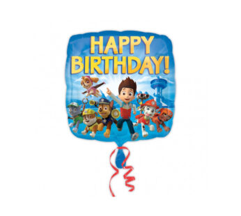 Paw Patrol Happy Birthday ballon
