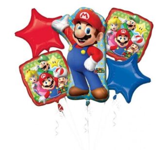 Super Mario Folie Ballonnen Boeket