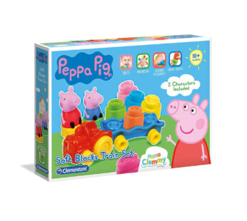 Peppa Pig Soft blocks trein speelset