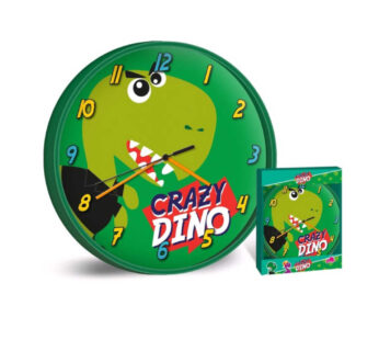 Dino – Crazy Dino Wandklok