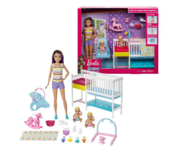 Barbie Babysitter Speelset