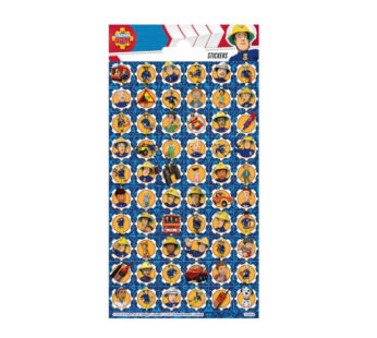 Brandweerman Sam Stickervel – 60 stickers