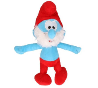 Grote Smurf knuffel 38 cm
