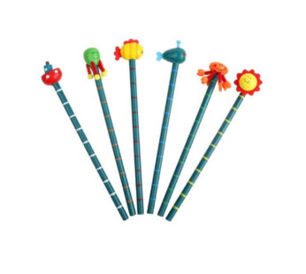 Kleurrijke potloden zee thema