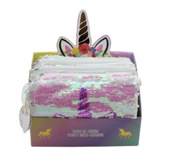 Unicorn Toilettas Omkeerbare Pailettten