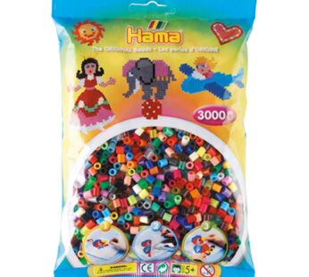 Hama Strijkkralen Totale Mix 3000 Stuks
