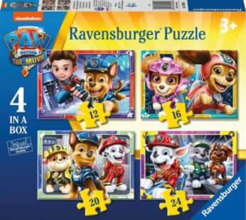 Paw Patrol The Movie 4 in 1 Puzzelbox