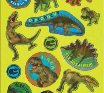 Dinosaur Foiled Stickers