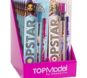 Topmodel Popstar Potloden en Microfoongum