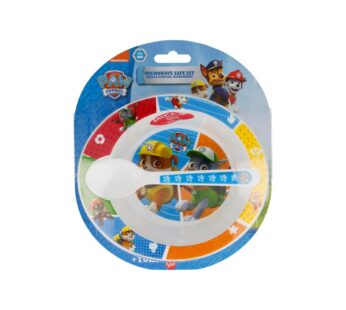 Paw Patrol magnetronbestendig schaaltje + lepel
