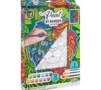 Schilderen Op Nummer Leeuw