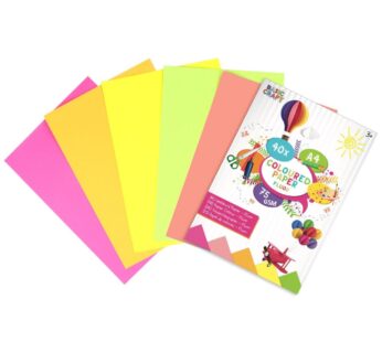 Papier A4 Fluorkleur 40 Stuks