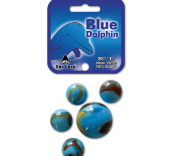 Knikkers Blue Dolphin 20