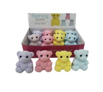 Knijpbeertje Met Licht Assorti