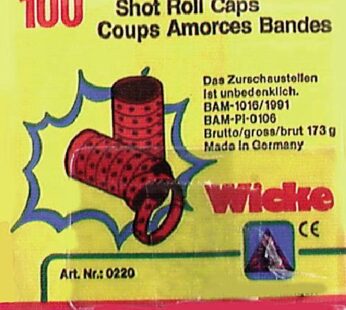 Amorces 100-Schots Voor Klappertjespistool