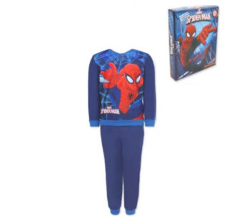 Spiderman Polar Pyjama Blauw