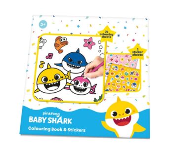 Baby Shark Kleur- En Stickerboek