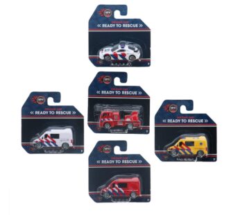 Rapid Wheels Diecast Hulpdienstvoertuig – 1 stuk