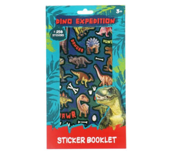 Stickerboekje Dino – 250 Stuks