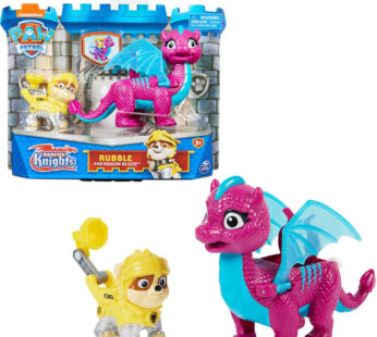 Paw Patrol – Rescue Knights: Rubble And Dragon Blizzie
