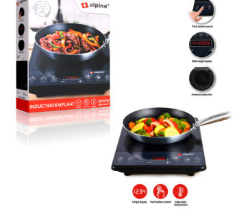 Inductiekookplaat – 2000Watt Alpine