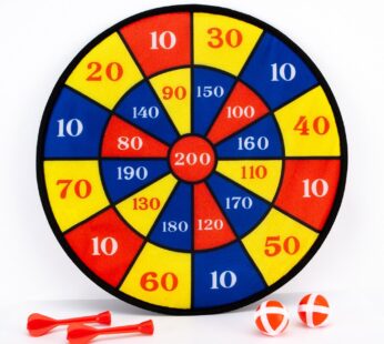 Dartbord Met Klittenband