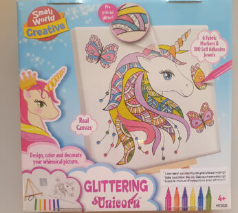 Glittering Unicorn tekenset