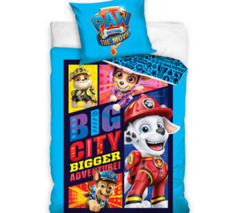 Paw Patrol The Movie Dekbedovertrek – Big City Bigger Adventure!