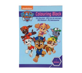 Paw Patrol Kleurblok met stickers
