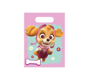 Paw Patrol Uitdeelzakjes Roze 6 stuks